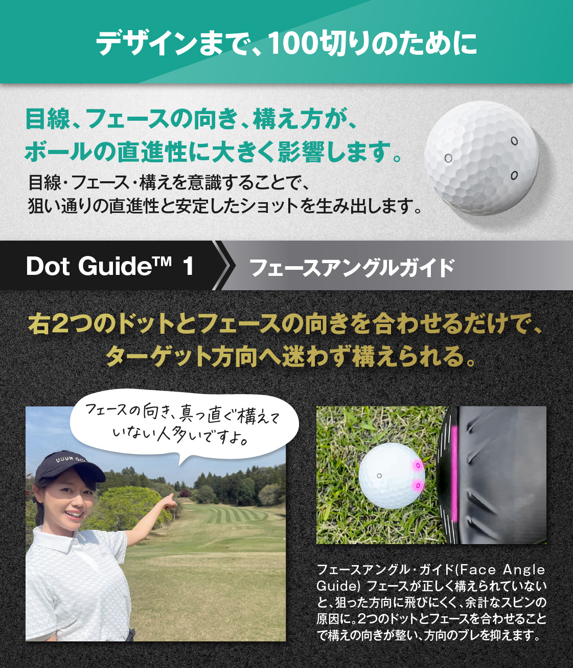 U-CADDY STRAIGHT DRIVE ゴルフボール 6